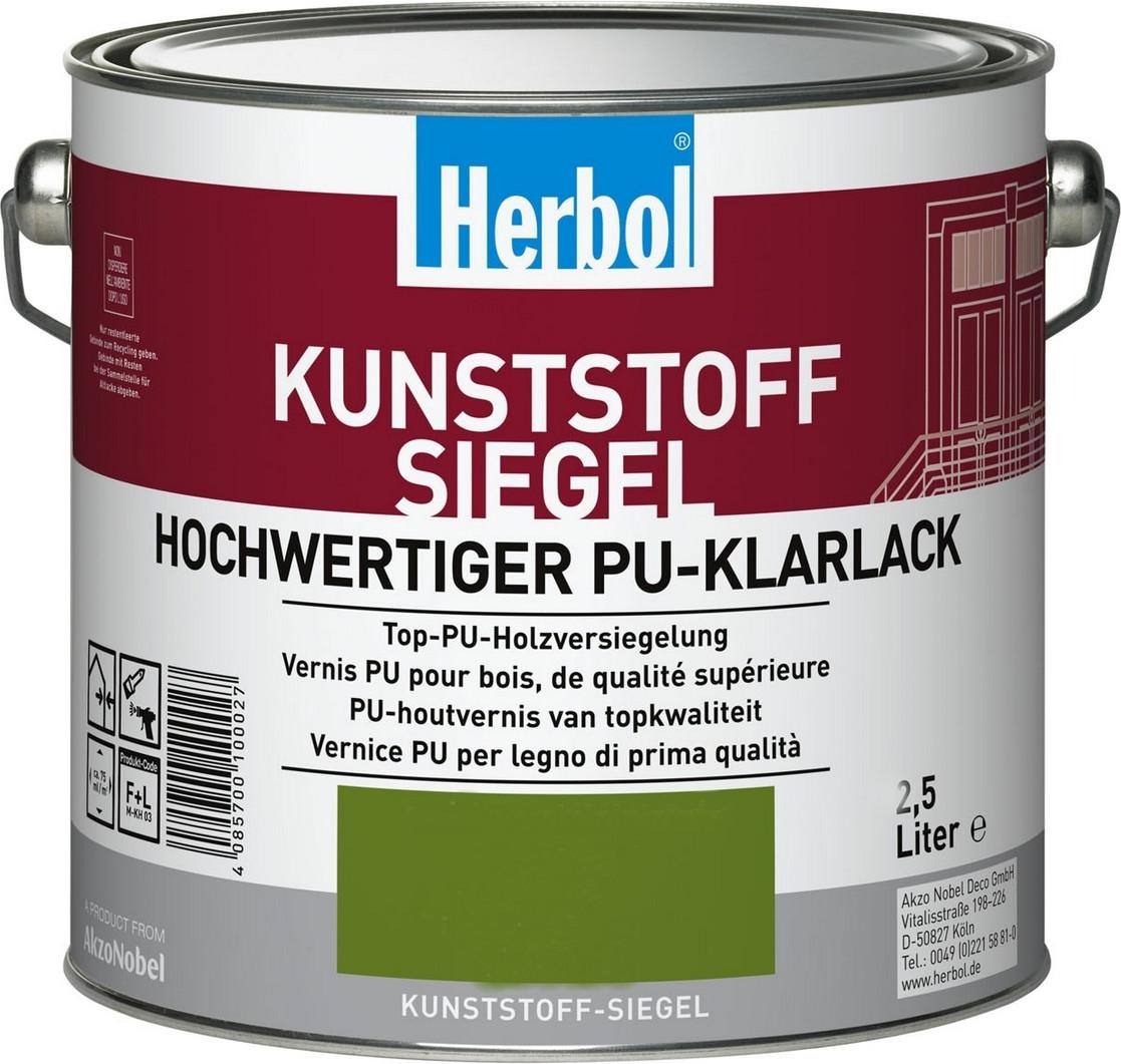 Akzo Nobel Herbol Kunststoffsiegel seidenglänzend 0,75L PolyurethanKlarlack Holzversiegelung NEW-9183