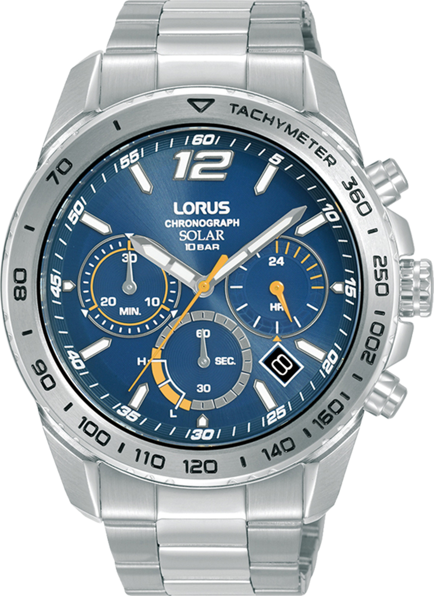 Chronograph Lorus Versilbert/Stahl Kollektion Sports - mann