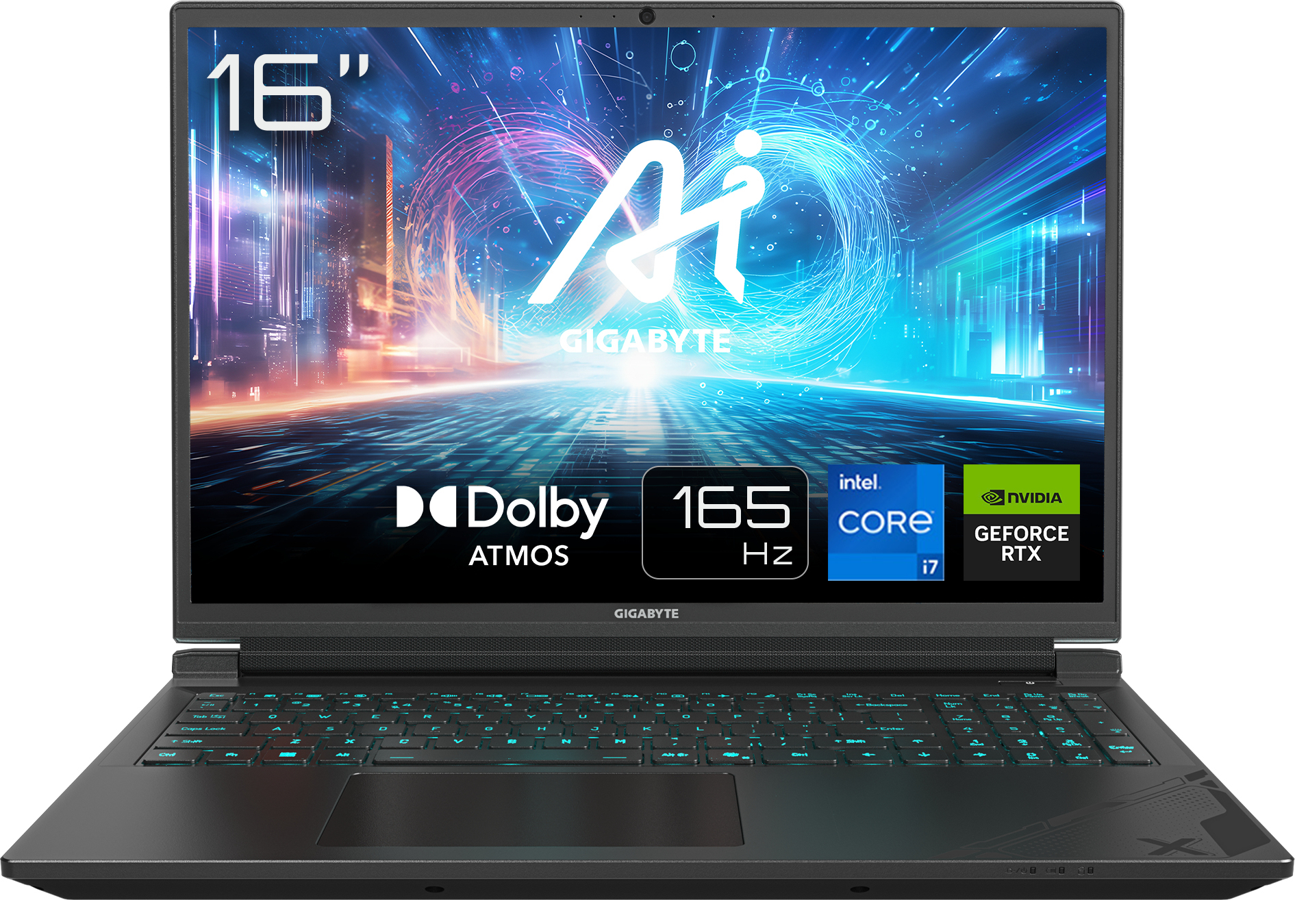 G6X 9KG-43DE854SH, herný notebook, strieborná farba, Windows 11 Home 64-Bit, 40,6 cm (16 Zoll) a 165 Hz displej, 1 TB SSD