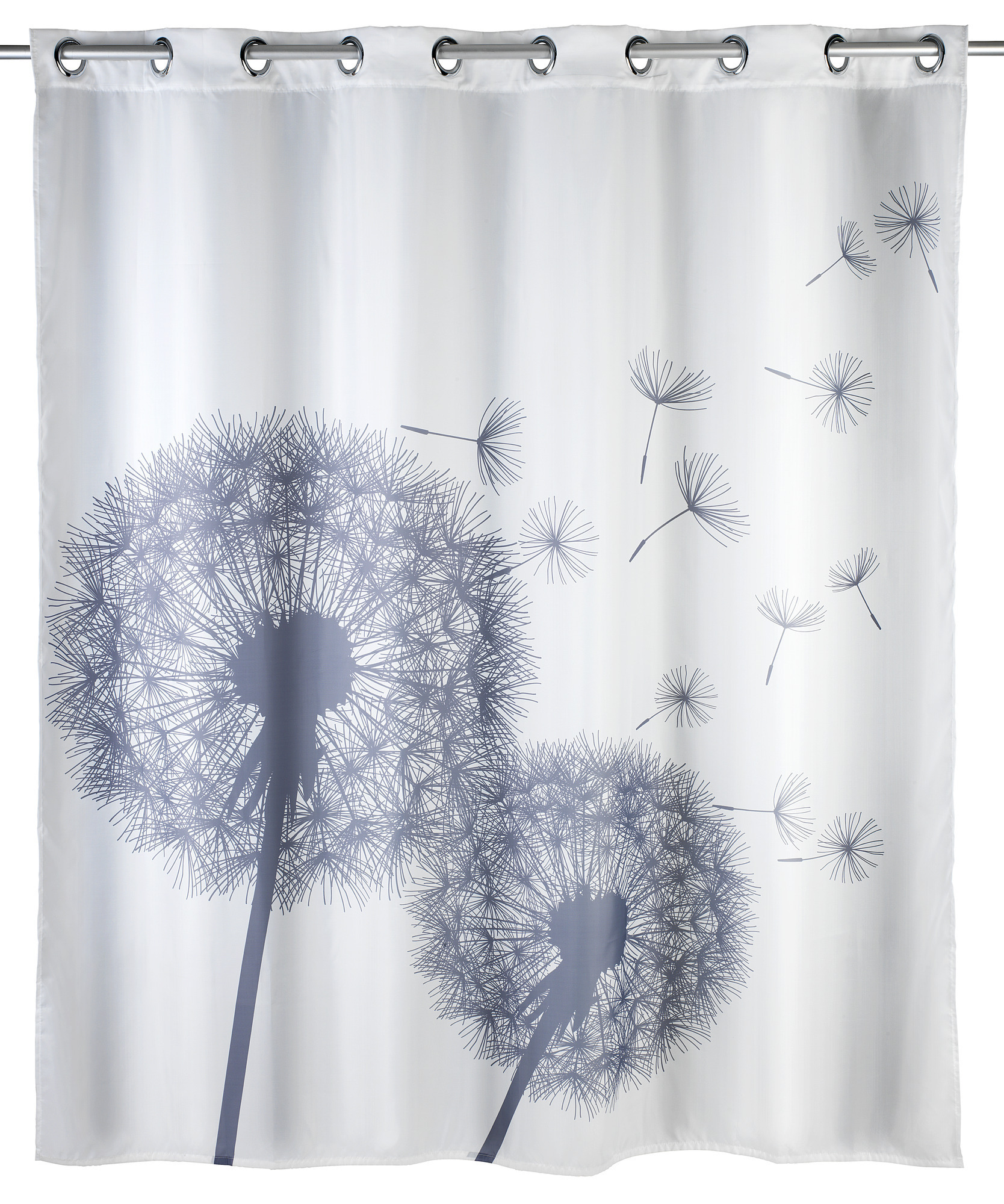Fangkun Duschvorhang Mit Kaktus & Blumen Design – 183 X 183 Cm Polyester, Inkl. 12 Haken, Waschbar