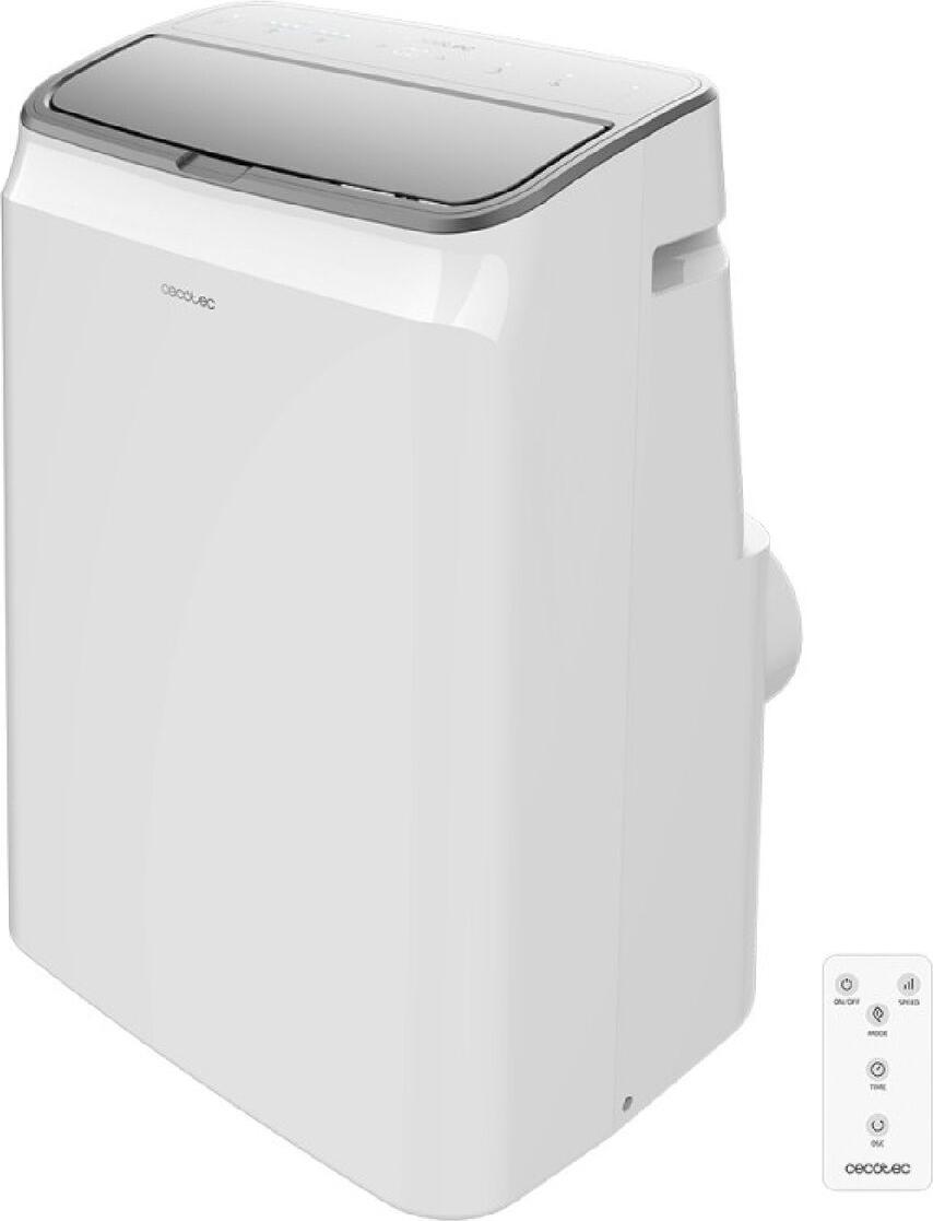 Prenosná klimatizácia Cecotec s diaľkovým ovládaním a čerpadlom de For ForceClima 14600 Soundless Heating. 14000 BTU, LED displej, 5 režimov, odvlhčovanie, dosah 30 m2