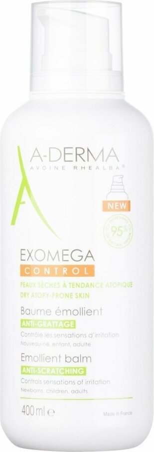 A-Derma Exomega Control Erweichender Balsam 400ml Exomega Control Baume A 0mollient
