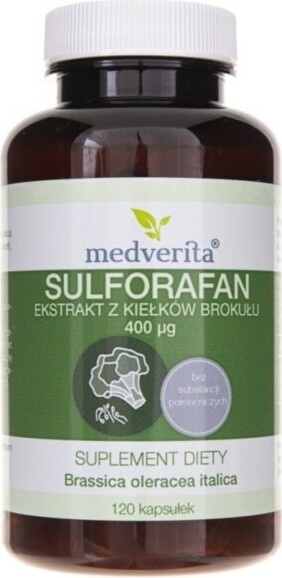 Medverita Sulforan – Aktiviertes Sulforaphan – 120 Kapseln