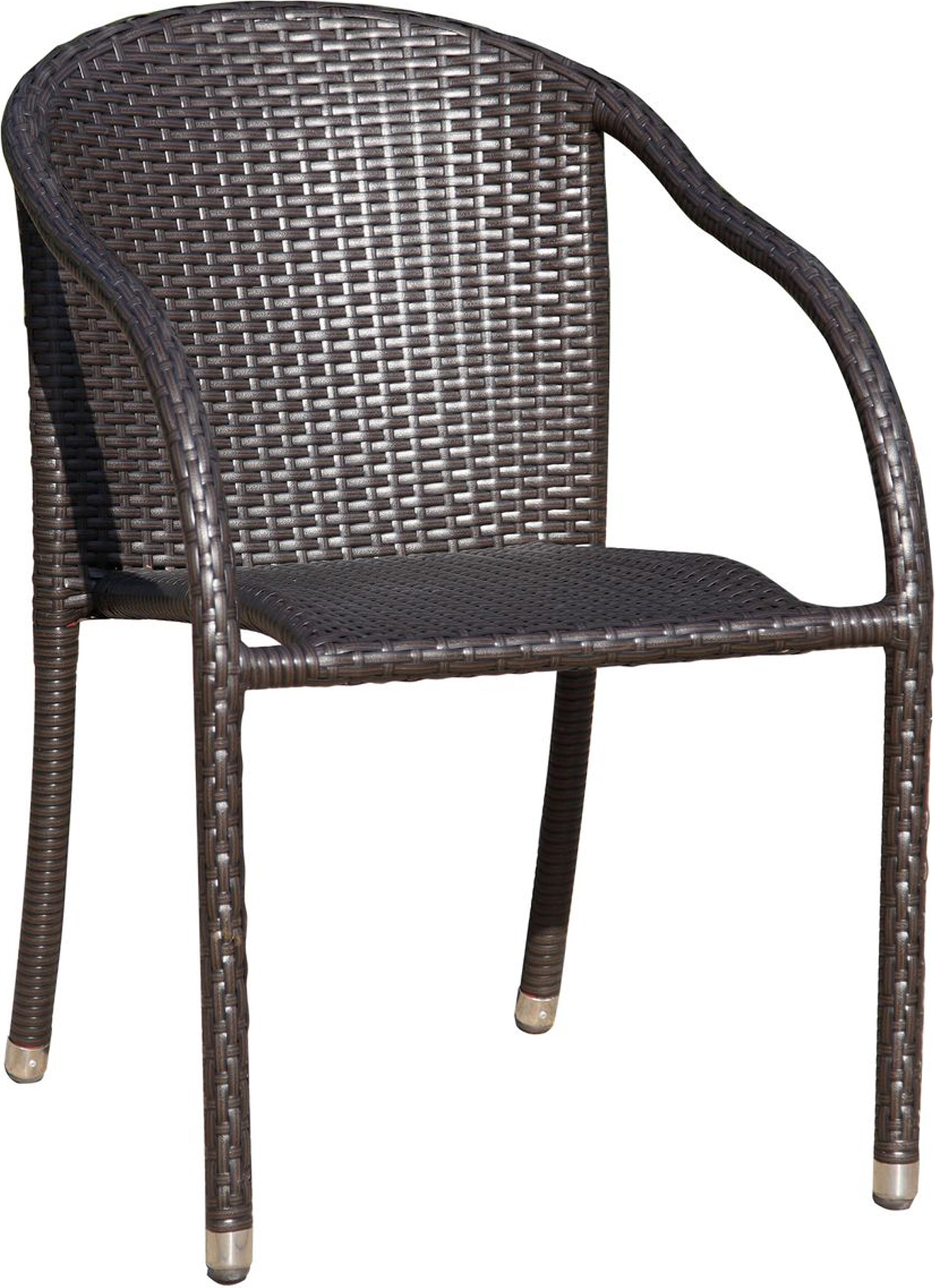 2er Set XXL Gartenstuhl Crystal Grau