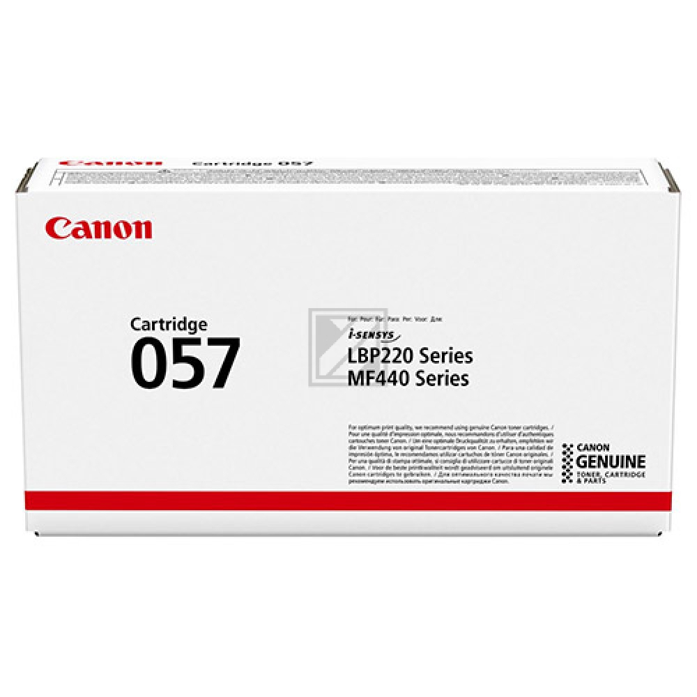 Canon 057 - 3100 strán - čierna - 1 kus(y)