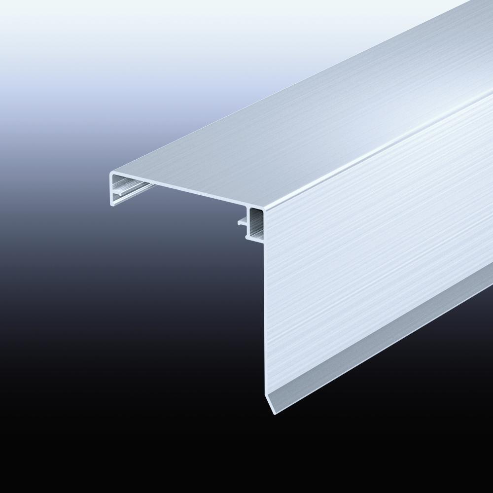 Tetzner & Jentzsch T&J Wetterschenkel-Klemmdeckel preßblankn3500 mm