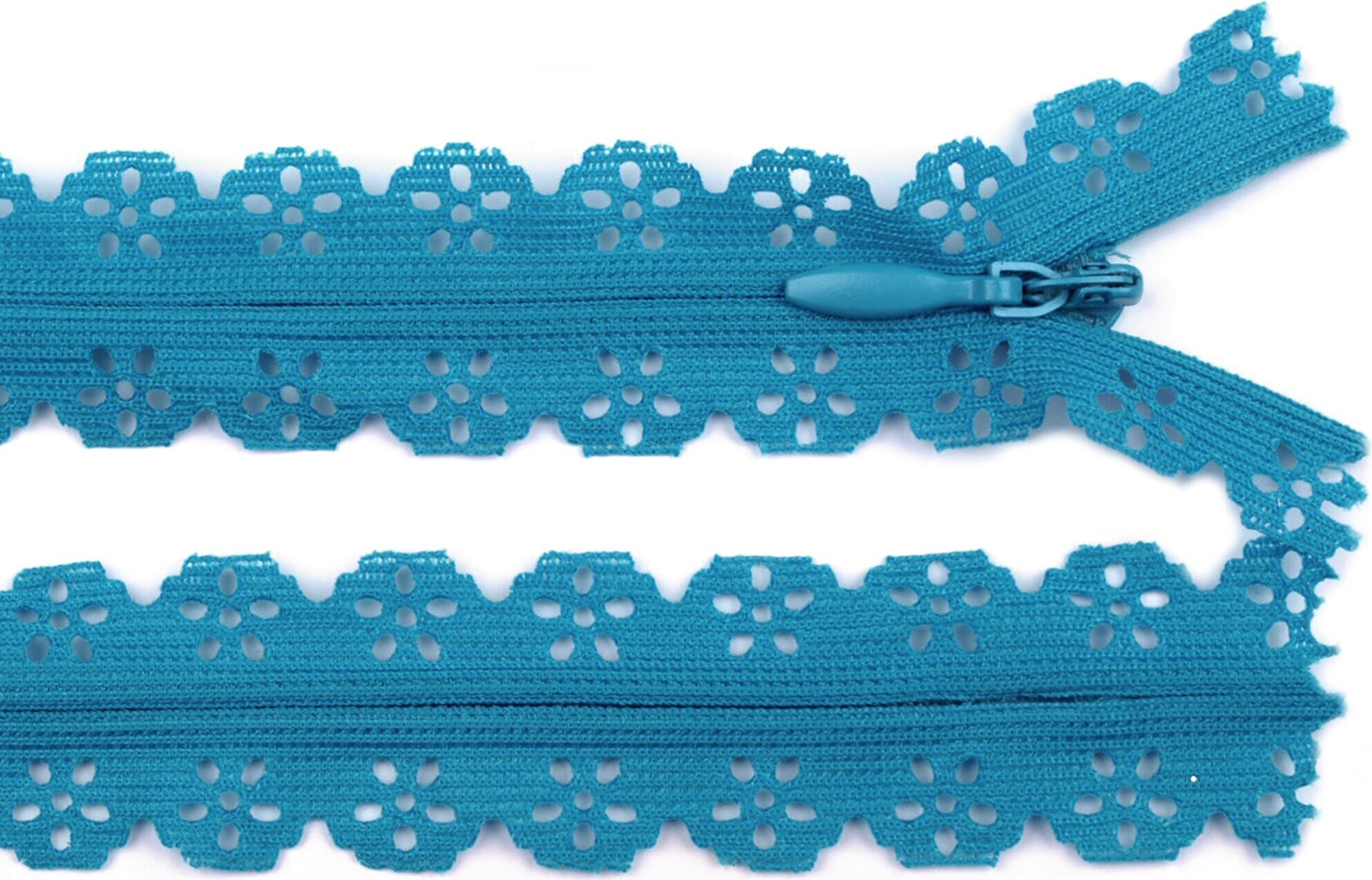 maDDma 1 Spitzenreißverschluss, 2,3 cm breit, 16cm lang, hellblau 70018270339_208