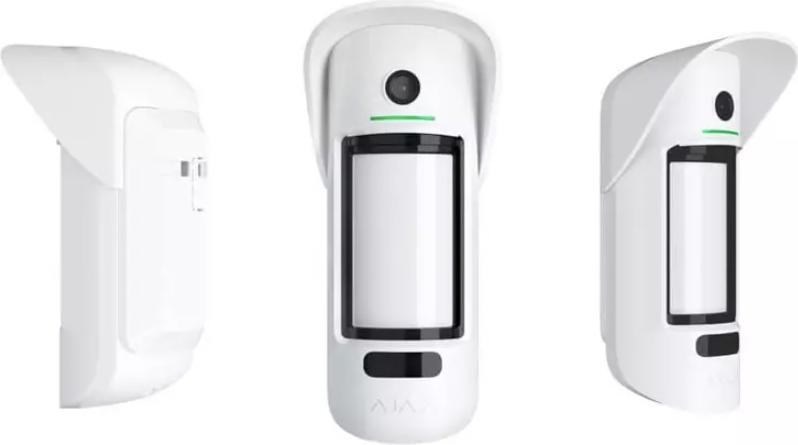 Ajax MotionCam Outdoor (PhOD) Jeweller Bewegungsmelder mit Kamera und Fotoverifizierung für außen Weiß (HAN 39293) MOTIONCAMEXTPHODBLANC