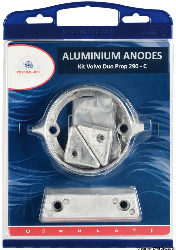 Set anod für silników Volvo 290 DP cynk Osculati 43.344.00