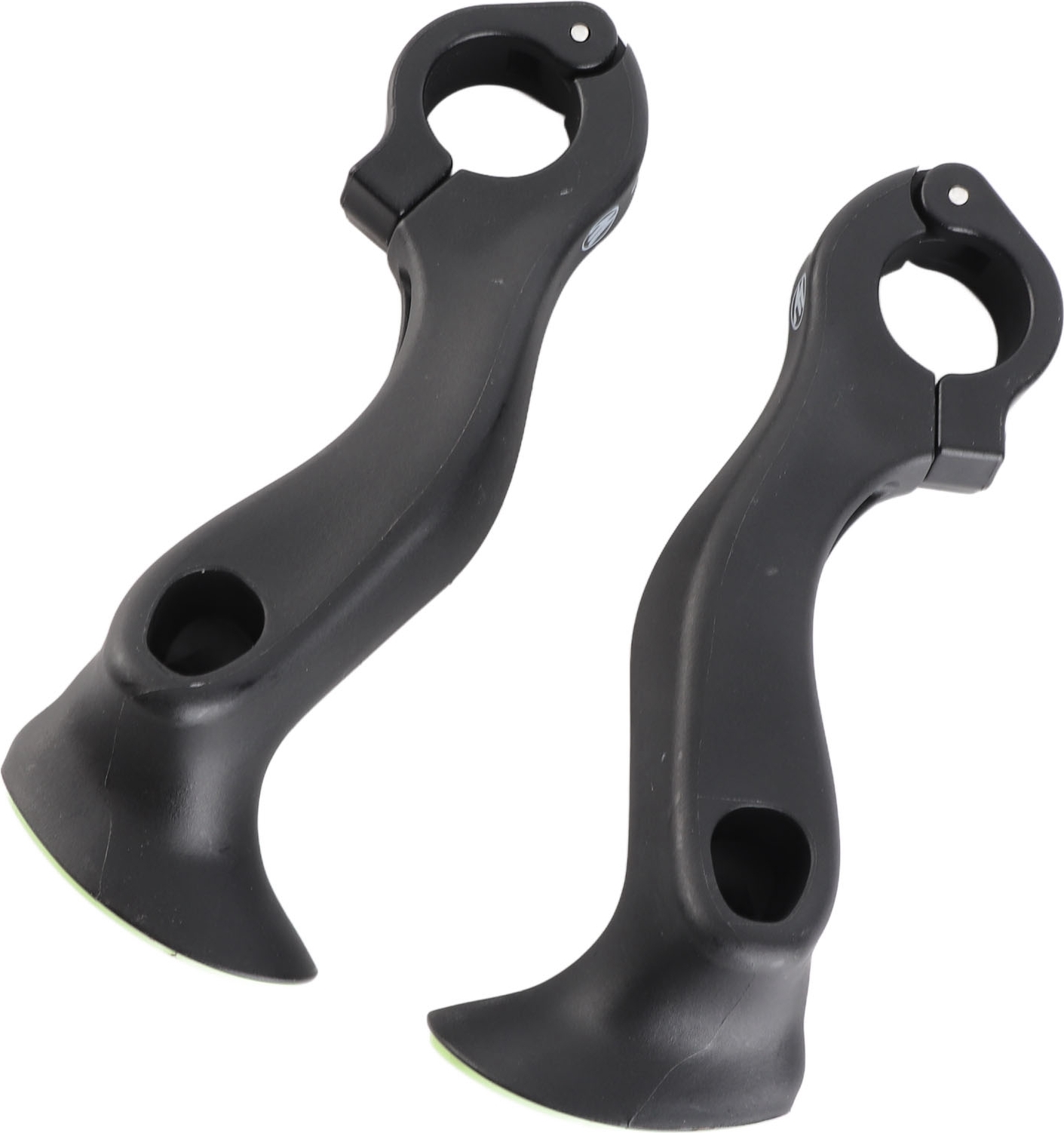 Gistuch Bike Handlebar Ends Ergonomic Anti Slip Mountain Bike Handlebar Ends for 21.8-22.2mm Handlebars