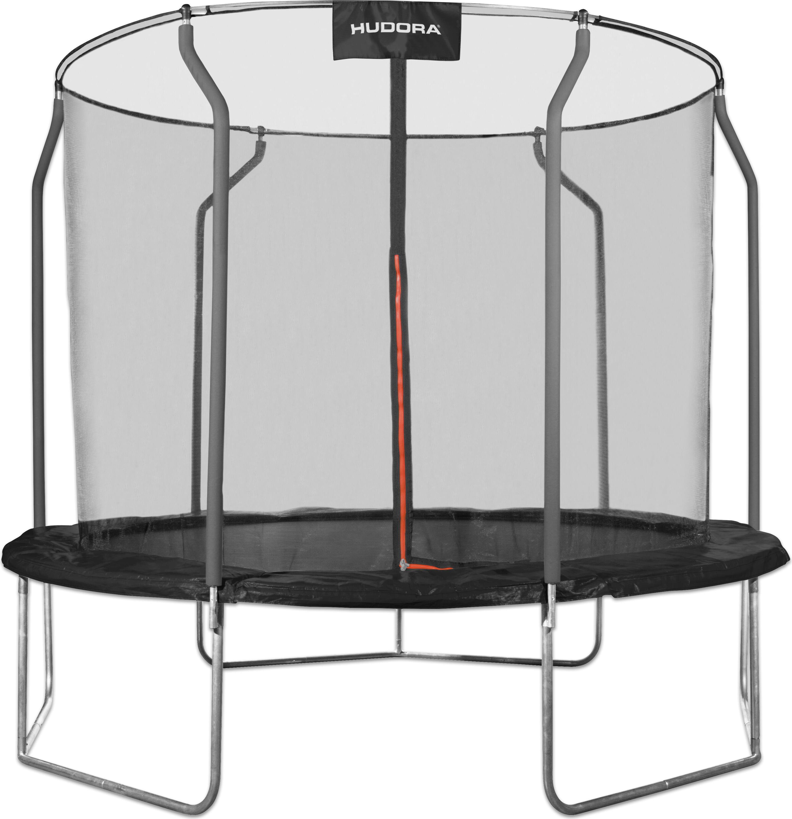 Trampolína HUDORA First 300V, priemer: 300 cm, čierna