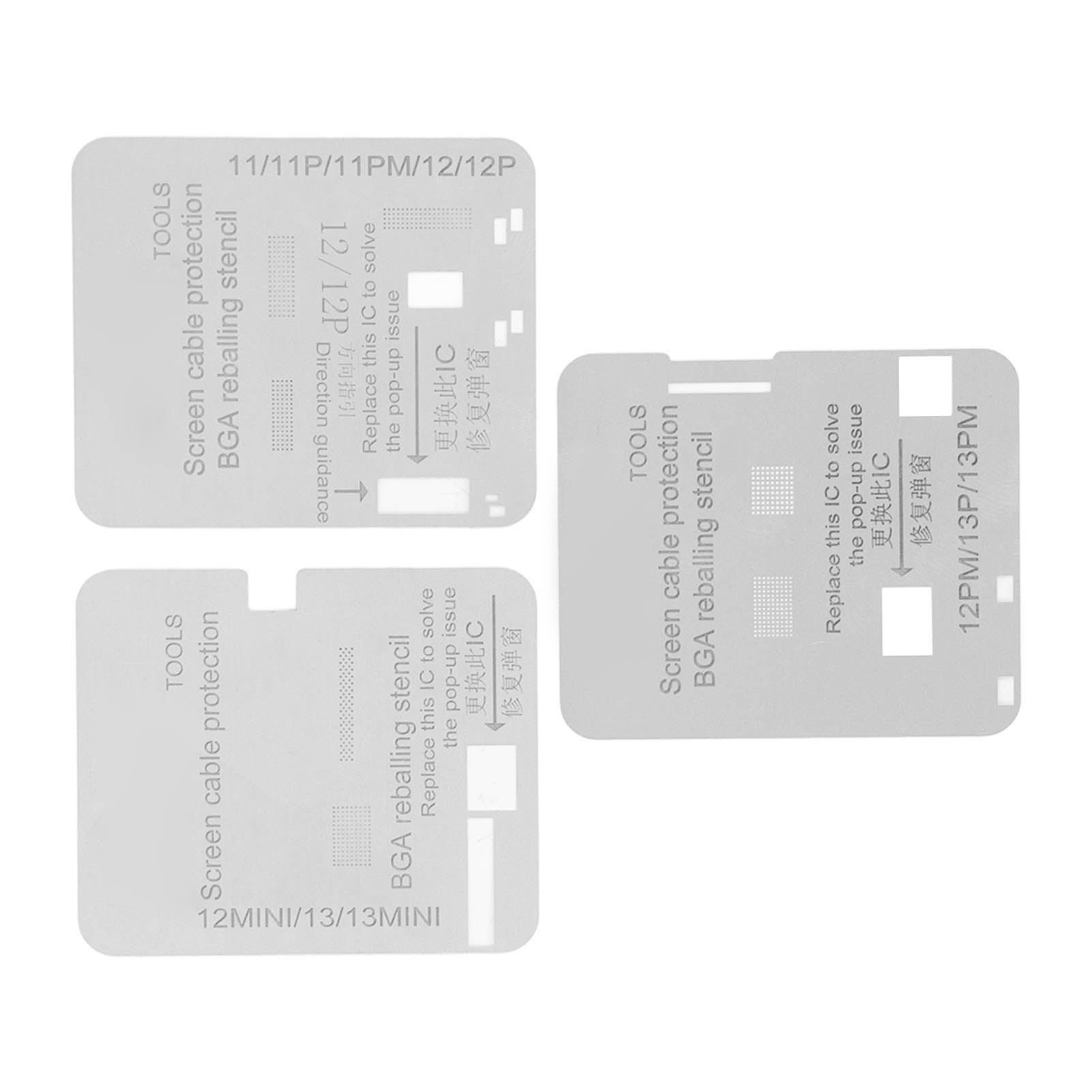 Cocosity Bildschirm Kabelschutznetz Bildschirm Reparatur Kabelschutznetz LCD Bildschirm Kabel IC Schutzschablone Handy Bildschirm Kabelschutznetz Chip Reparatur