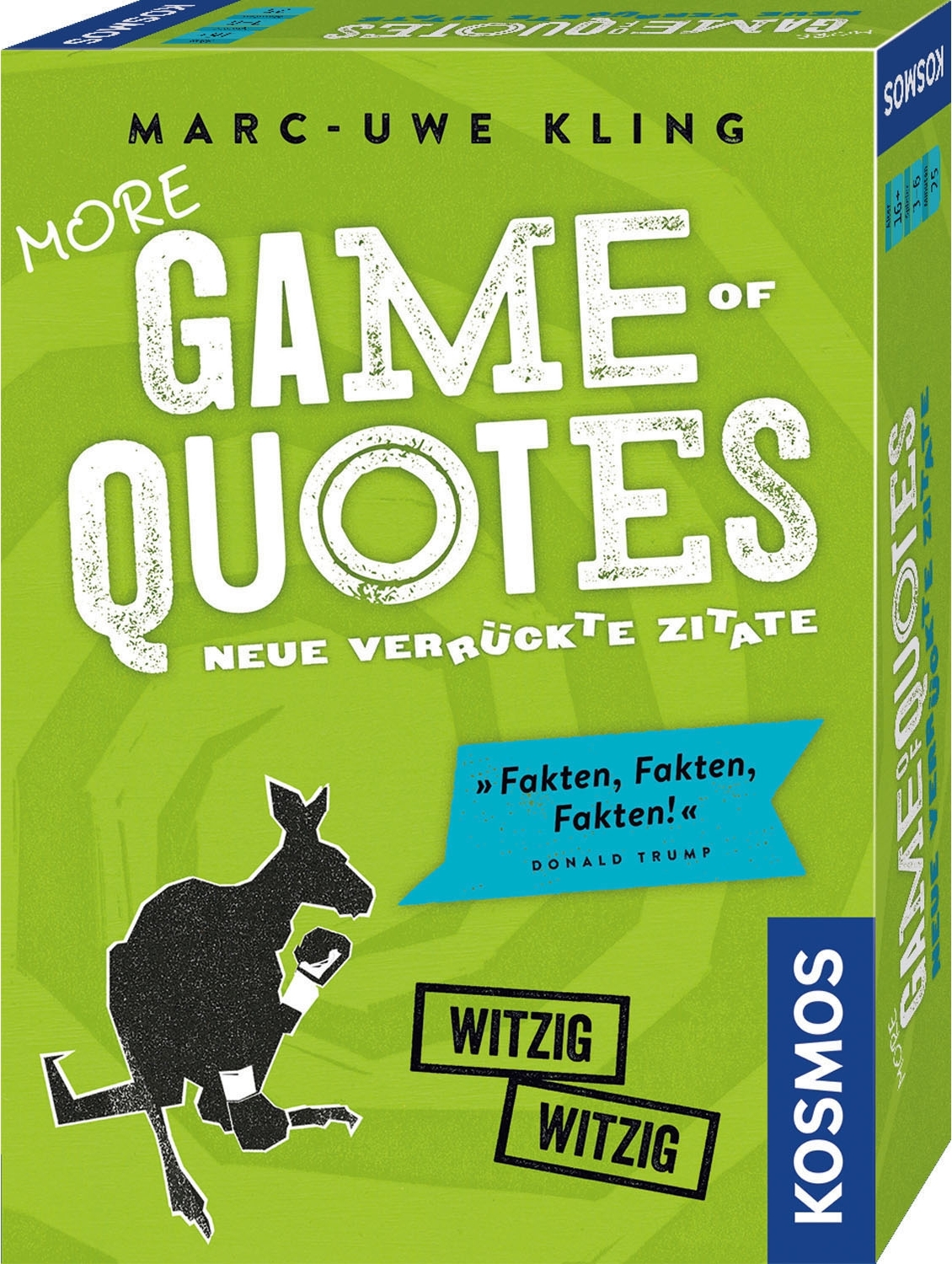Kosmos More Game of Quotes Neue verrückte Zitate, 16 Jahr(e) 693145