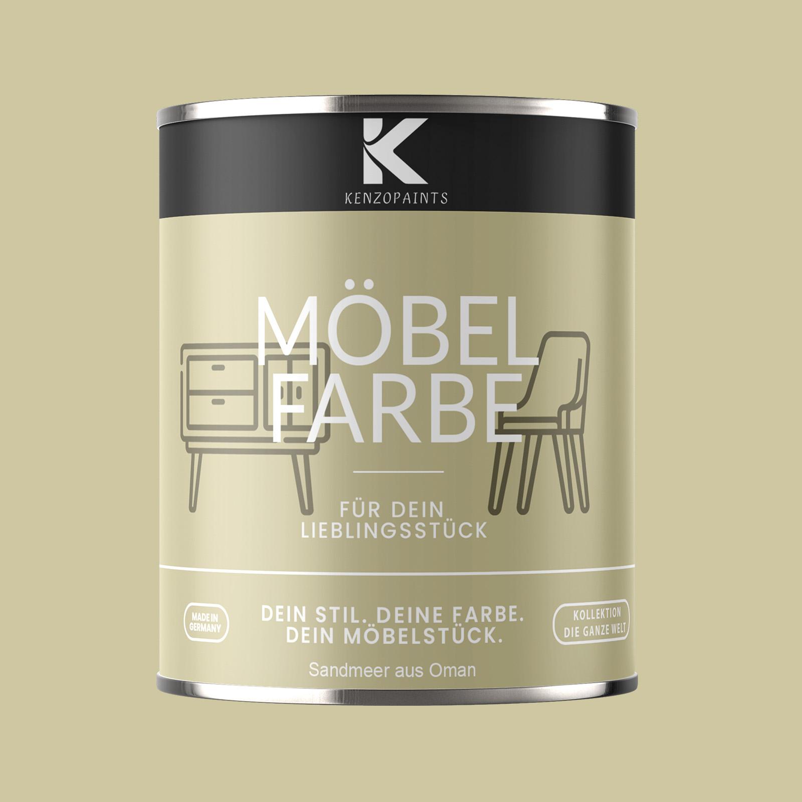 Farbmanufaktur Contura Berkemeier Kenzopaints 750ml Möbelfarbe Möbellack - Sandmeer aus Oman