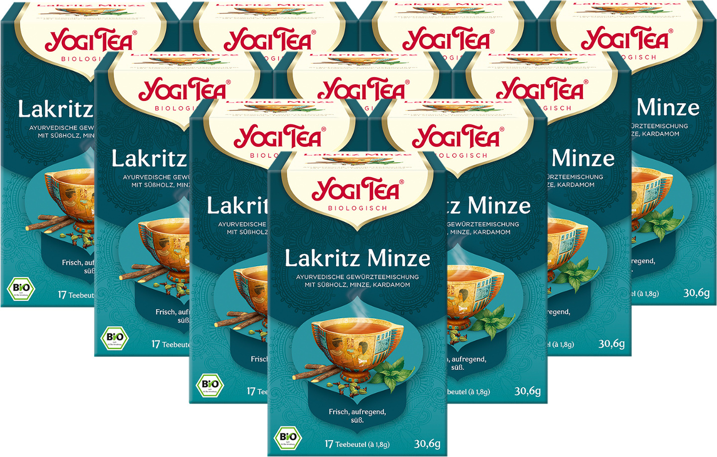 10 x BIO YOGI TEA Lakritz Minze 10 x 30,6g Kaufland.de