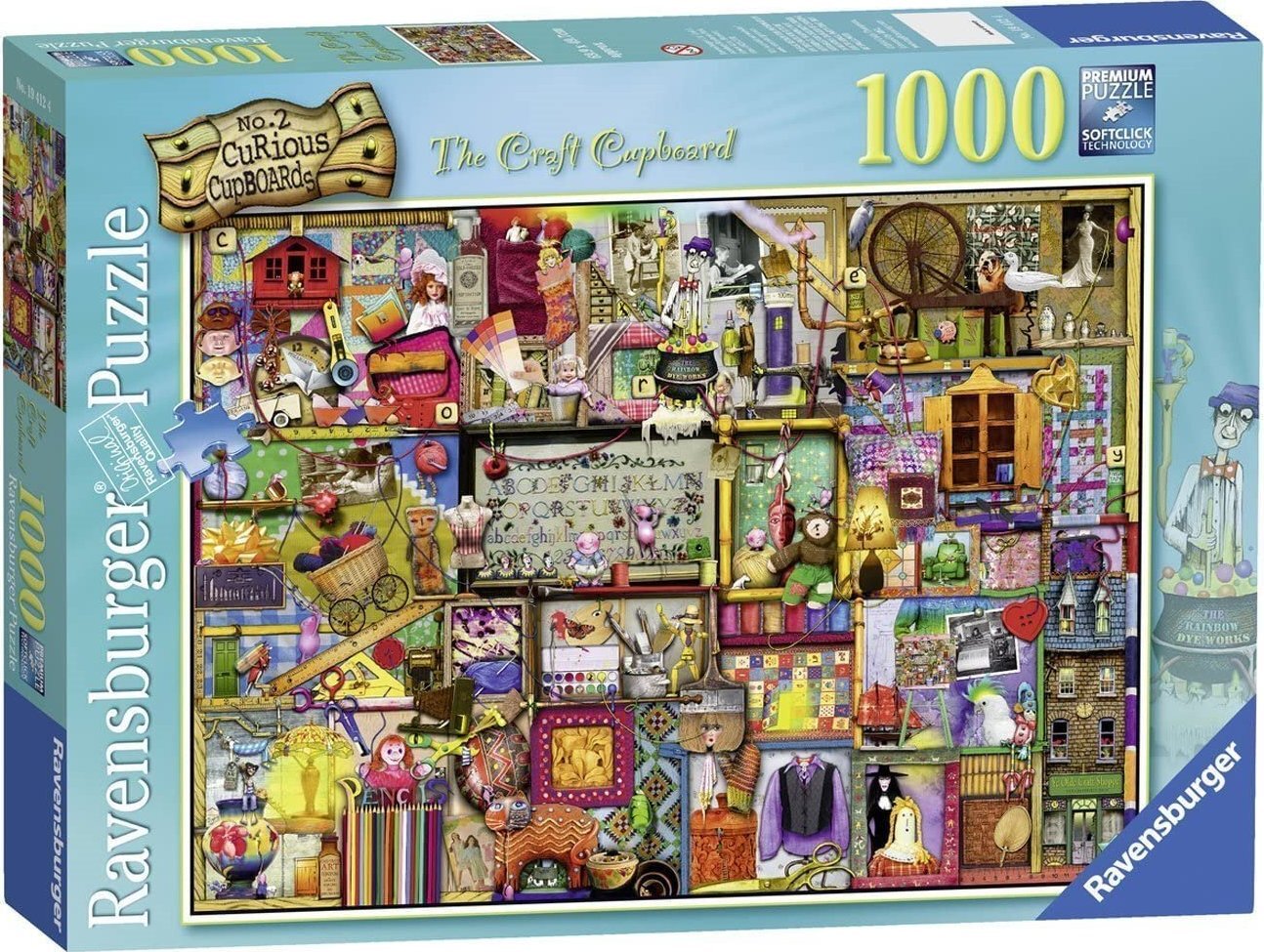 Ravensburger Spielverlag Ravensburger Puzzle - Spielzeugschrank, 1000 Teile 194124