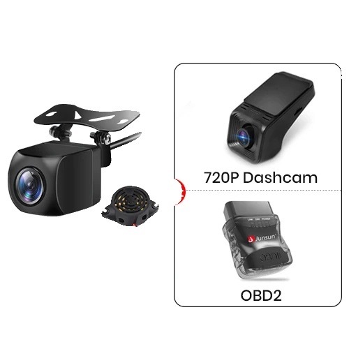 Cúvacia kamera do auta, rozlíšenie AHD 1080P, radarový alarm, AIHS01 FrontCam OBD2