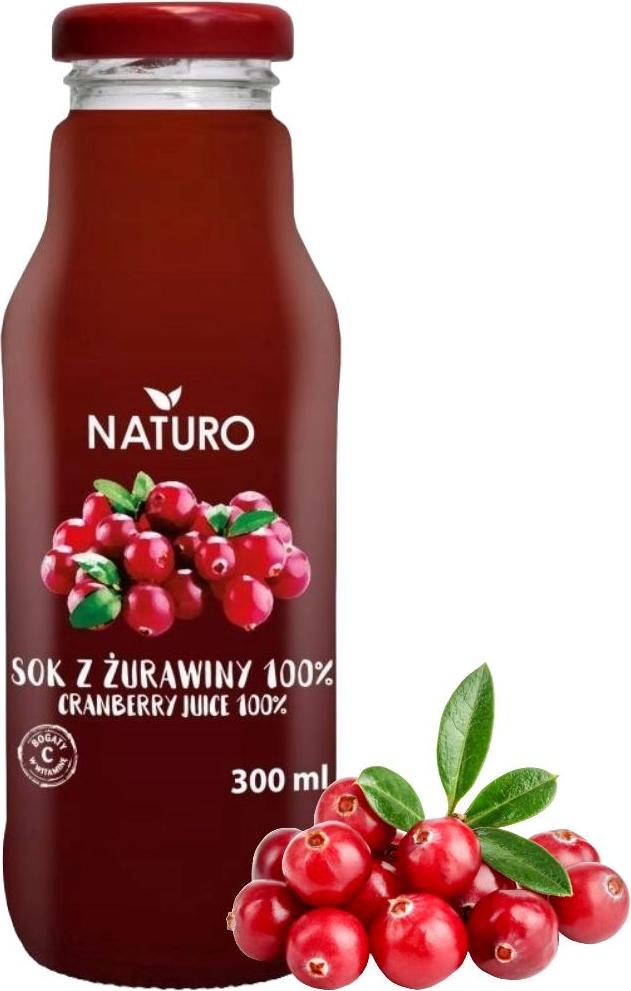 Shumee Cranberrysaft 100% 300 ml / Naturo