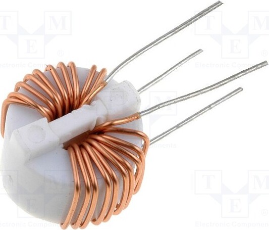 TNE 1x Drossel: Draht 250V DLD-601U-2A Ringdrosseln THT 2A 0,6mH 50m -25÷120°C _1GH_DLD-601U-2A