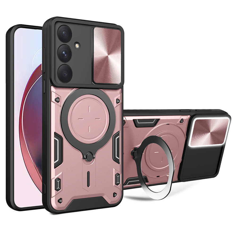 Techsuit CamGuard Pro zadný kryt pre Samsung Galaxy A55 - Rose gold