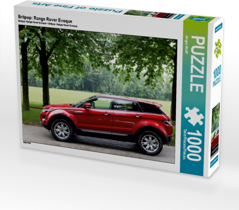 Calvendo Britpop: Range Rover Evoque 1000 Teile Puzzle quer 640x480mm, Wolff Jürgen; 7400735