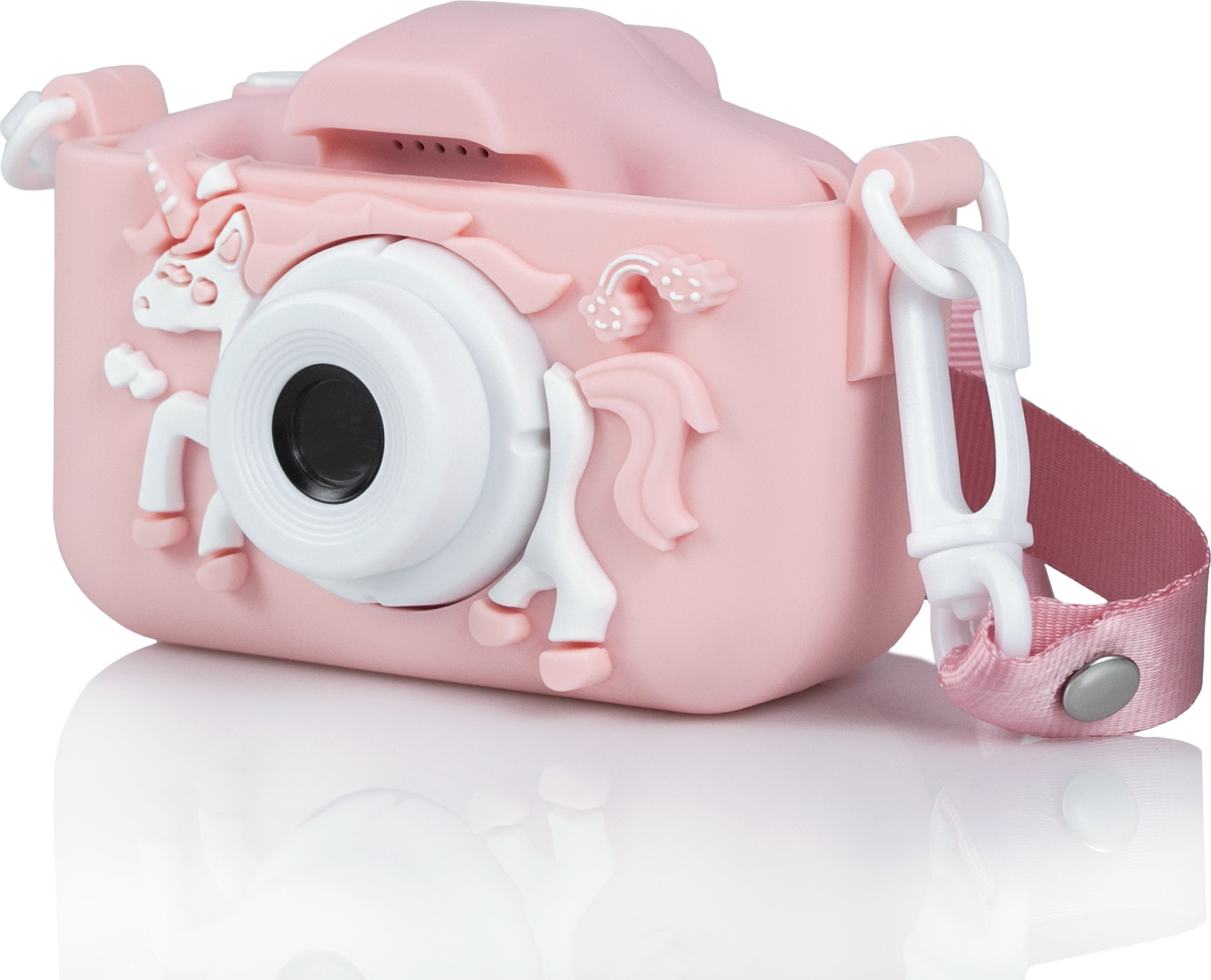 Leayjeen Custodia Porta Fotocamera Compatta per Bambini compatibile con Gofunly,YOKISS,IPatio,AONISE,IPatio,Goopow,Kriogor,Faburo, Regali di Giocattoli per Bambini (solo custodia) blu, Rosa, 1, Borse
