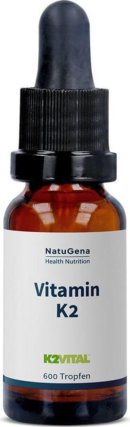 NatuGena GmbH NatuGena Vitamin K2 | 20 ml | MK7 all-trans (K2VITAL) in MCT-Kokosl | aus dem natrlichen Rohstoff Natto | vegan 16391617