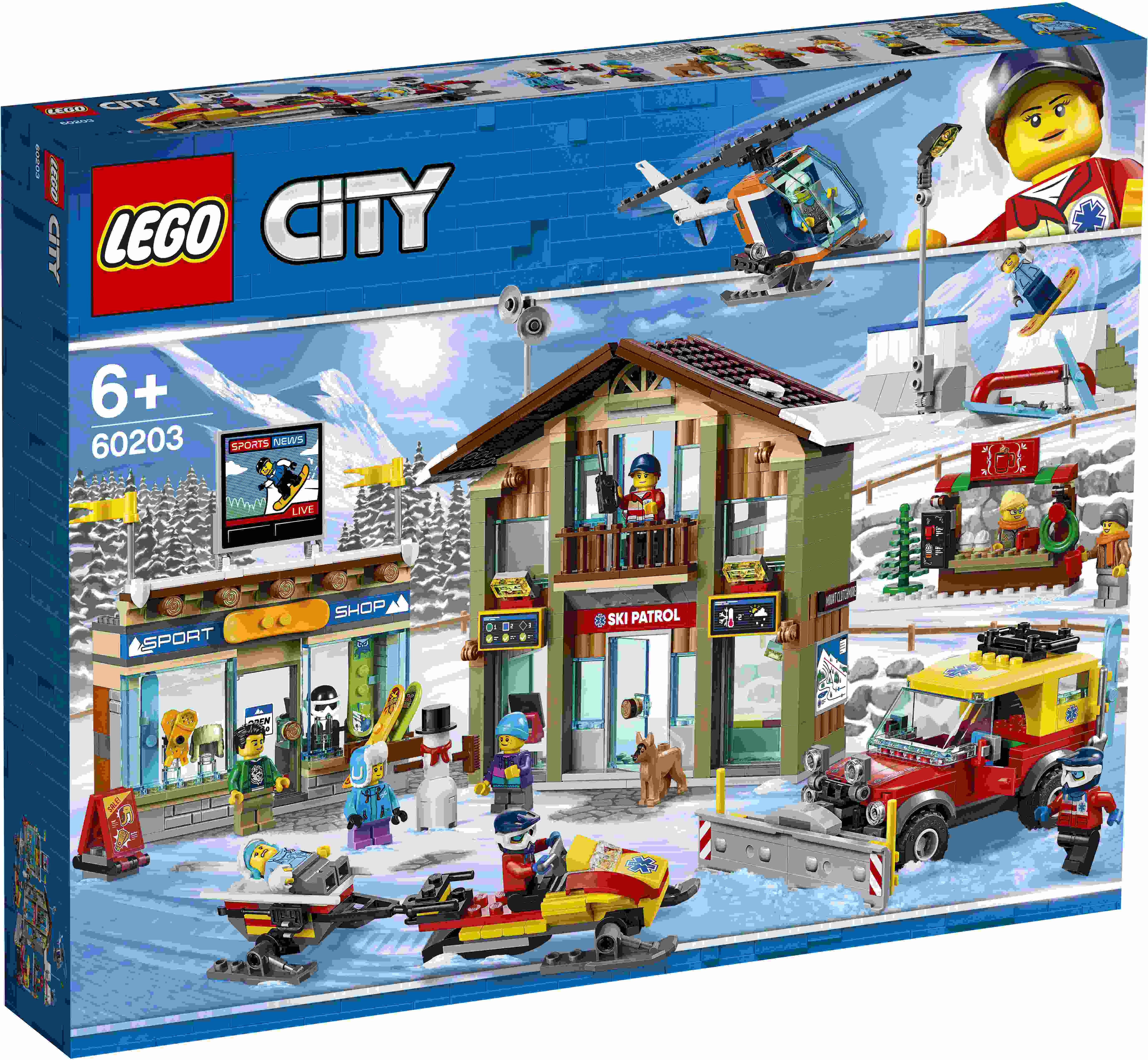 LEGO® City City Ski Resort, 60203