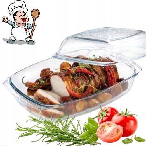 Termisil Ofenfeste Form 5,2L Zum Grill & Drop Baking