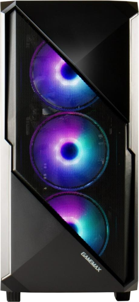 Hyrican PCK07423 Gamemax Striker 7423 PC Gaming schwarz