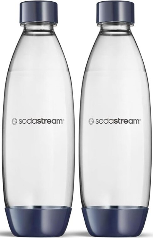Fľaše SodaStream Deep Blue - dvojbalenie vhodné do umývačky riadu