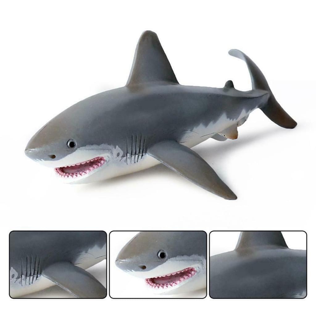 Lebensechtes Hai-Spielzeug Realistische Bewegungssimulation Tiermodell Toy Kids, 