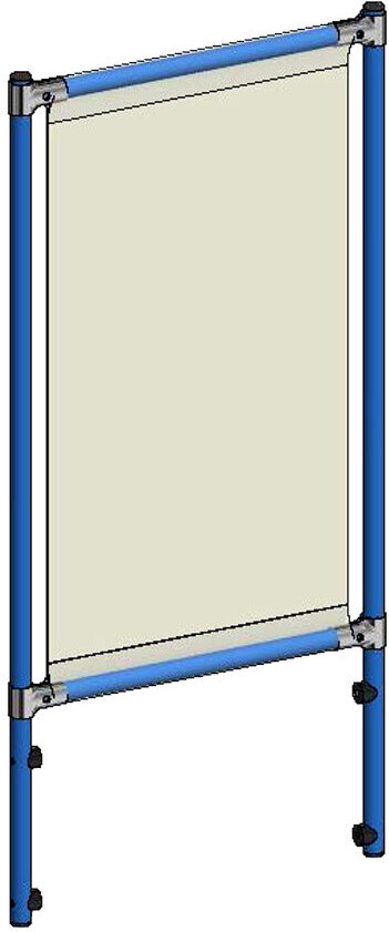 Fetra Zubehör Anbausatz Infektionsschutzrahmen für Modelle 2448, 2449, 5948