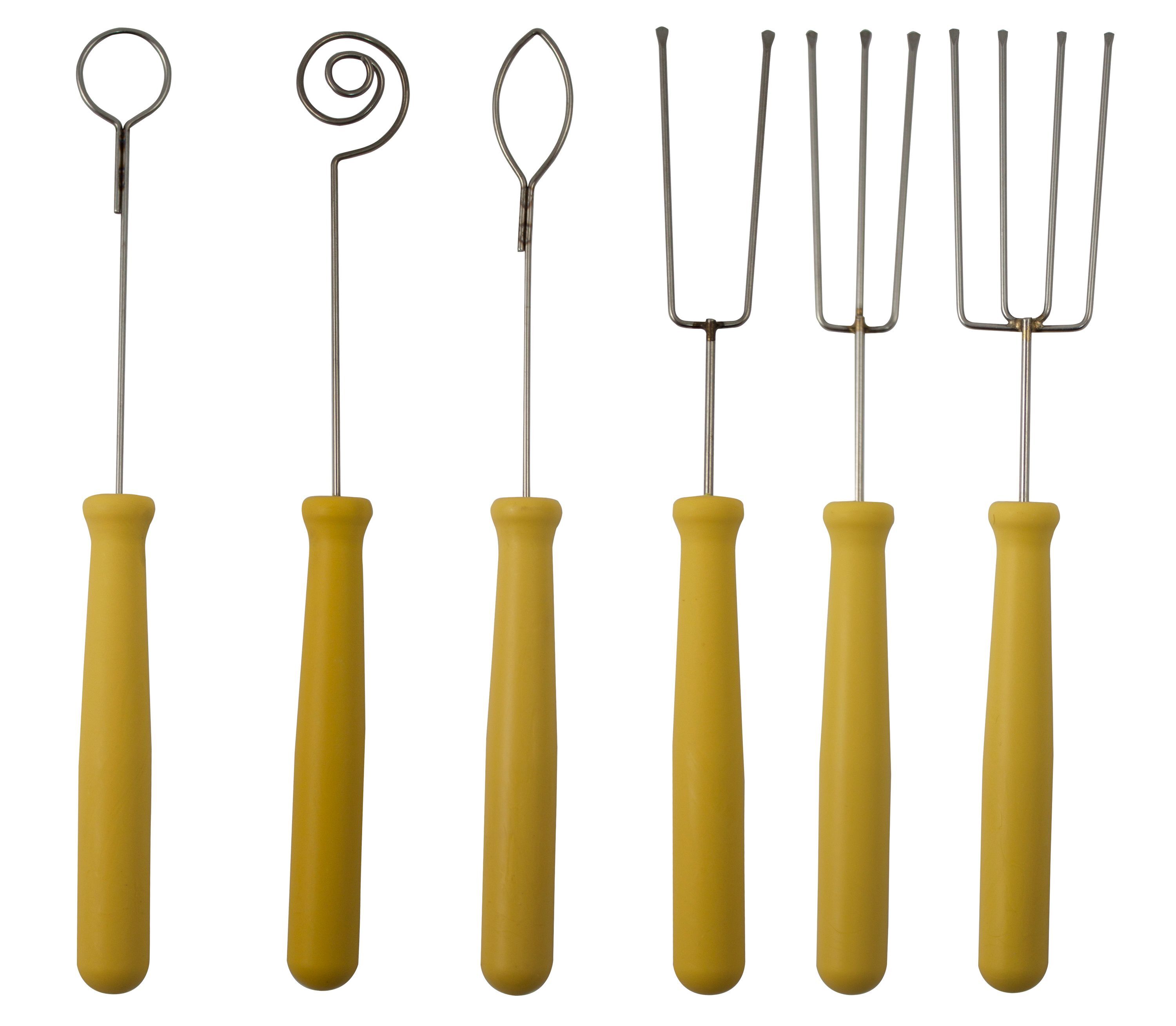 AK-Colonia Pralinengabeln 6-tlg. Set, Profiqualität, Pralinen selber machen-Pralinengabeln 6-tlg.