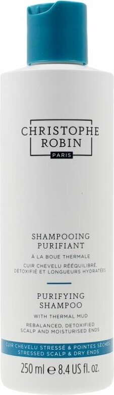 Christophe Robin Purifying Shampoo mit Thermalschlamm 250 ml – Normales Shampoo für Damen – für alle Haartypen 12635445
