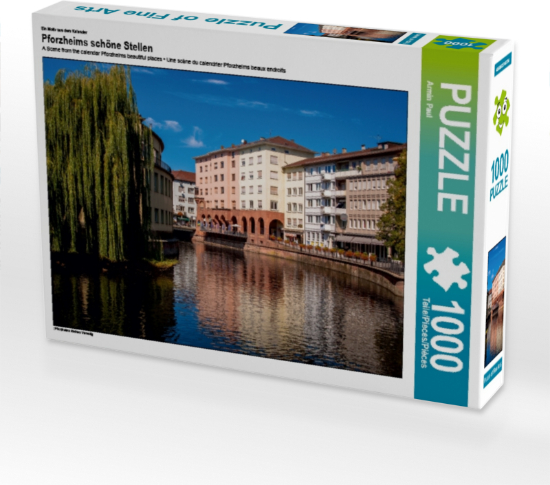 Calvendo Ein Motiv aus dem Kalender Pforzheims schöne Stellen 1000 Teile Puzzle quer 640x480mm, Paul Armin; 7352416