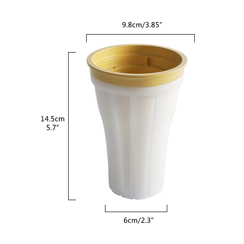 Cocosity DIY Slushy Maker Cup, Pinch Ice Cup