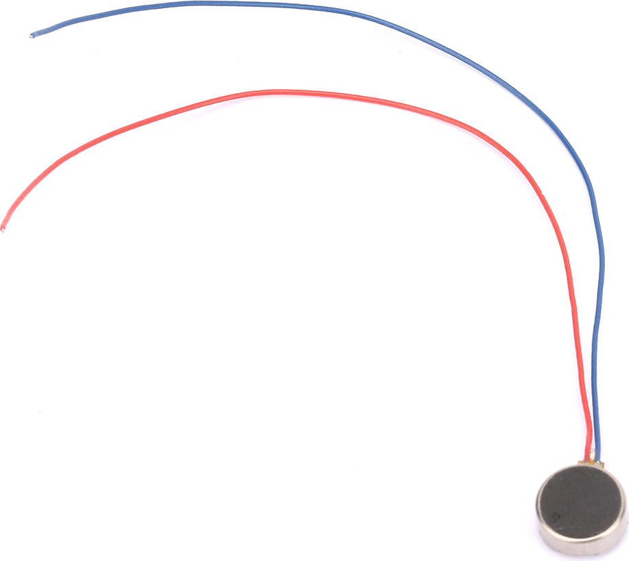 Cocosity DC 3V 0.02W 0.08A Flat Coin Cell Phone Vibrating Vibration Motor 8mm 0830 12000rpm