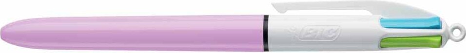 BIC 4-Farben-Kugelschreiber Fun lila Schreibfarbe farbsortiert, 1 St. 889609