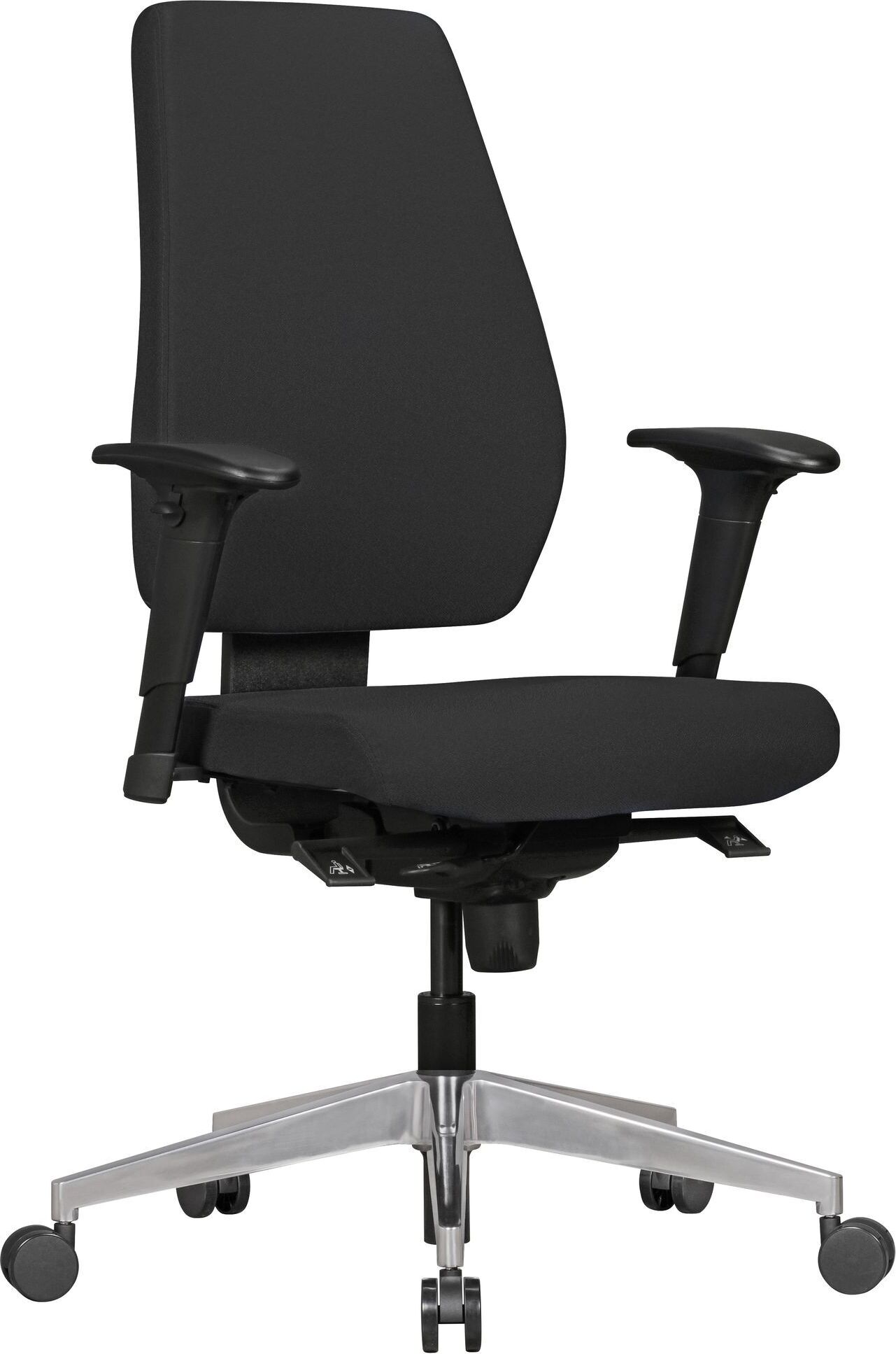 Kancelárska stolička DARIUS Kancelárska stolička s látkovým poťahom Otočná stolička Ergonomická otočná stolička