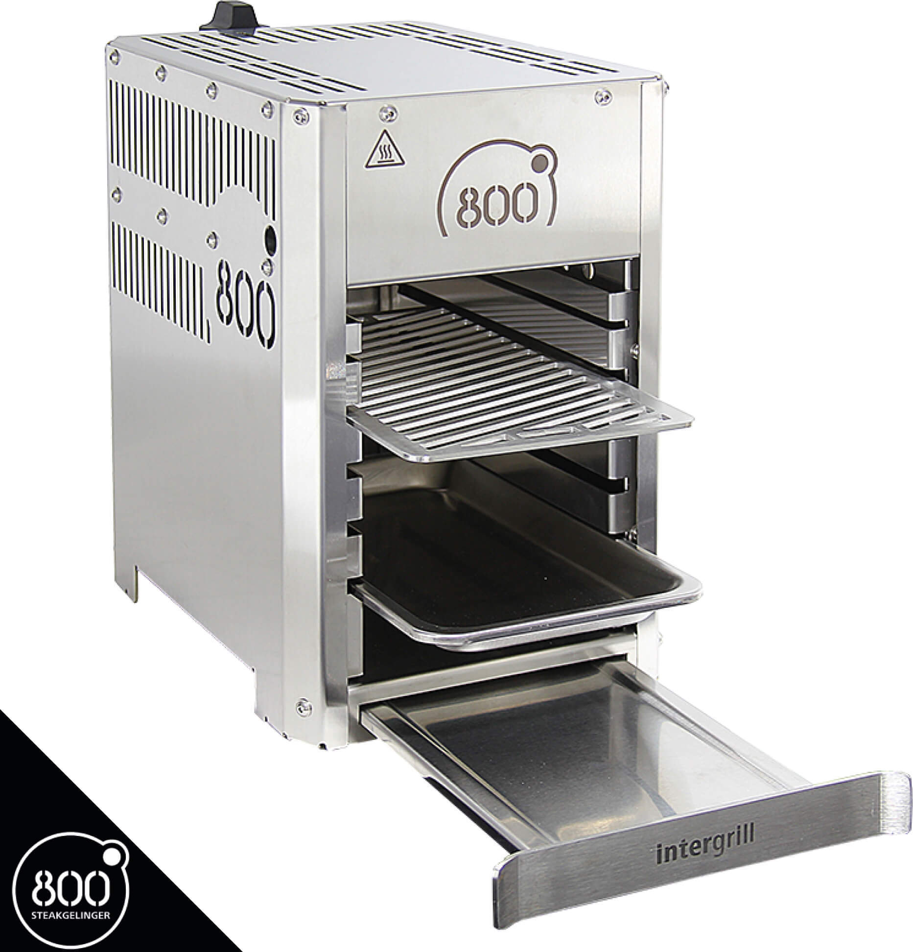 Profesionálny vysokoteplotný plynový gril BEEF BBQ Steak Burger 800 stupňov Grill Light