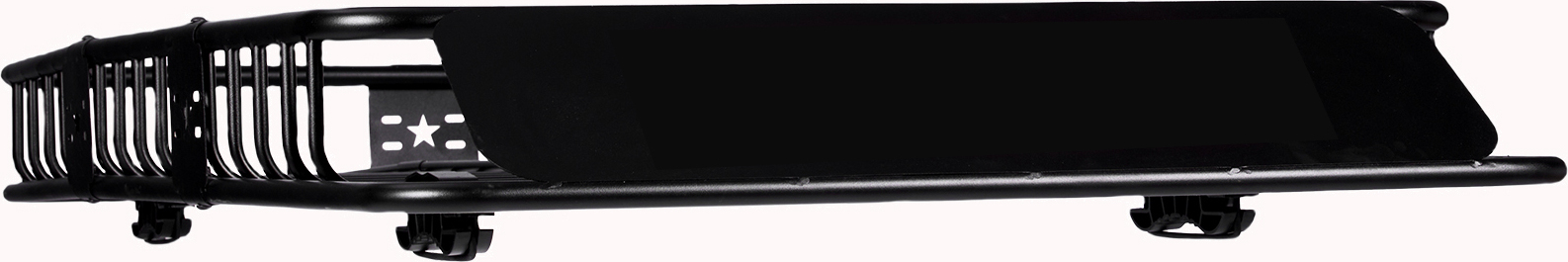 SucceBuy Dachgepäckträger, 163 x 99 x 15.2cm, Stahl, 90,7 kg Tragkraft, universeller Träger für SUV, Lkw Reisen, Camping, Grillen, mit Verlängerung