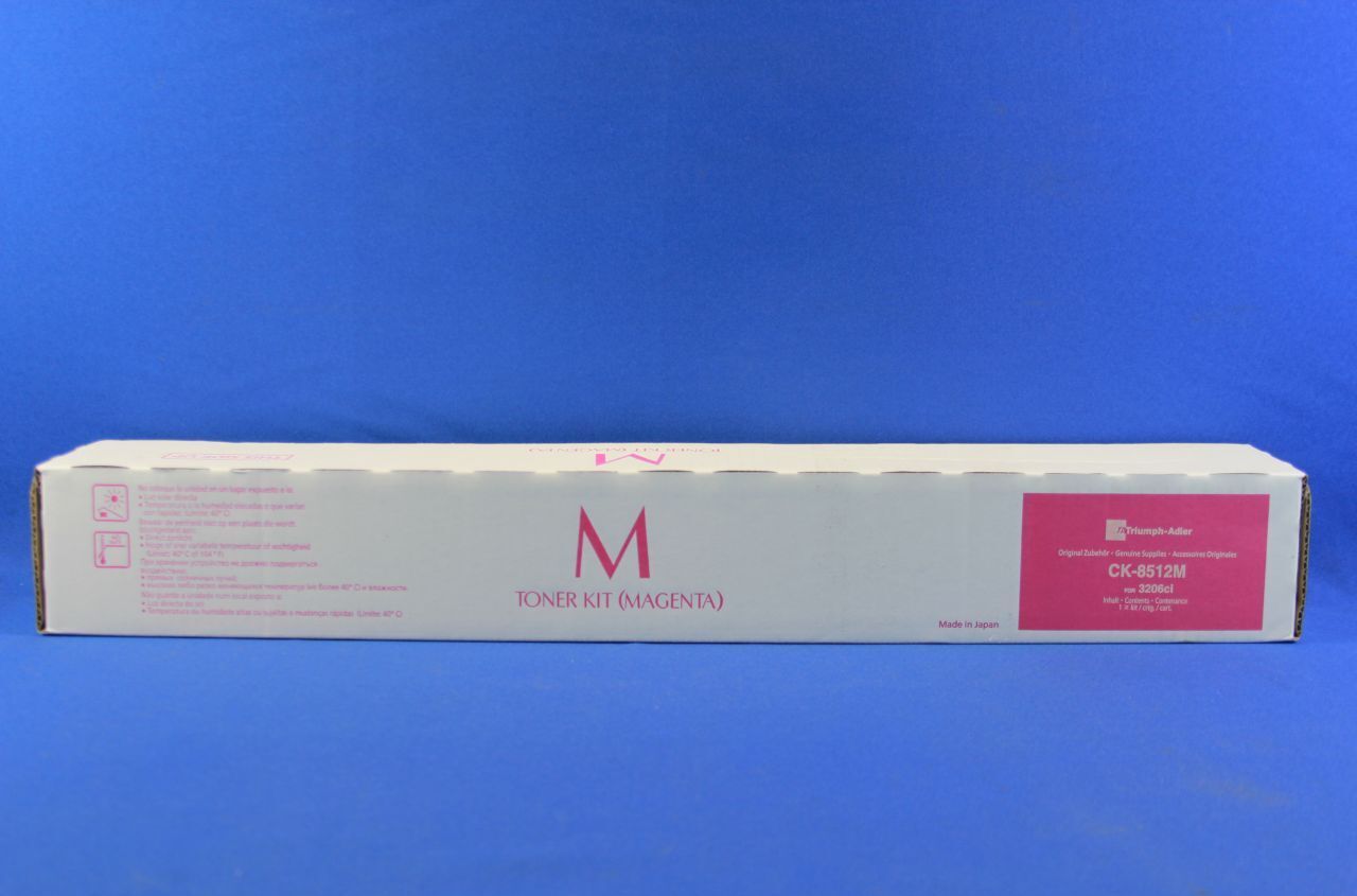 Utax 1T02RLBUT0 CK-8512 M sada tonerov purpurovej farby, 15 000 strán ISO IEC 19798 pre 3206 Ci