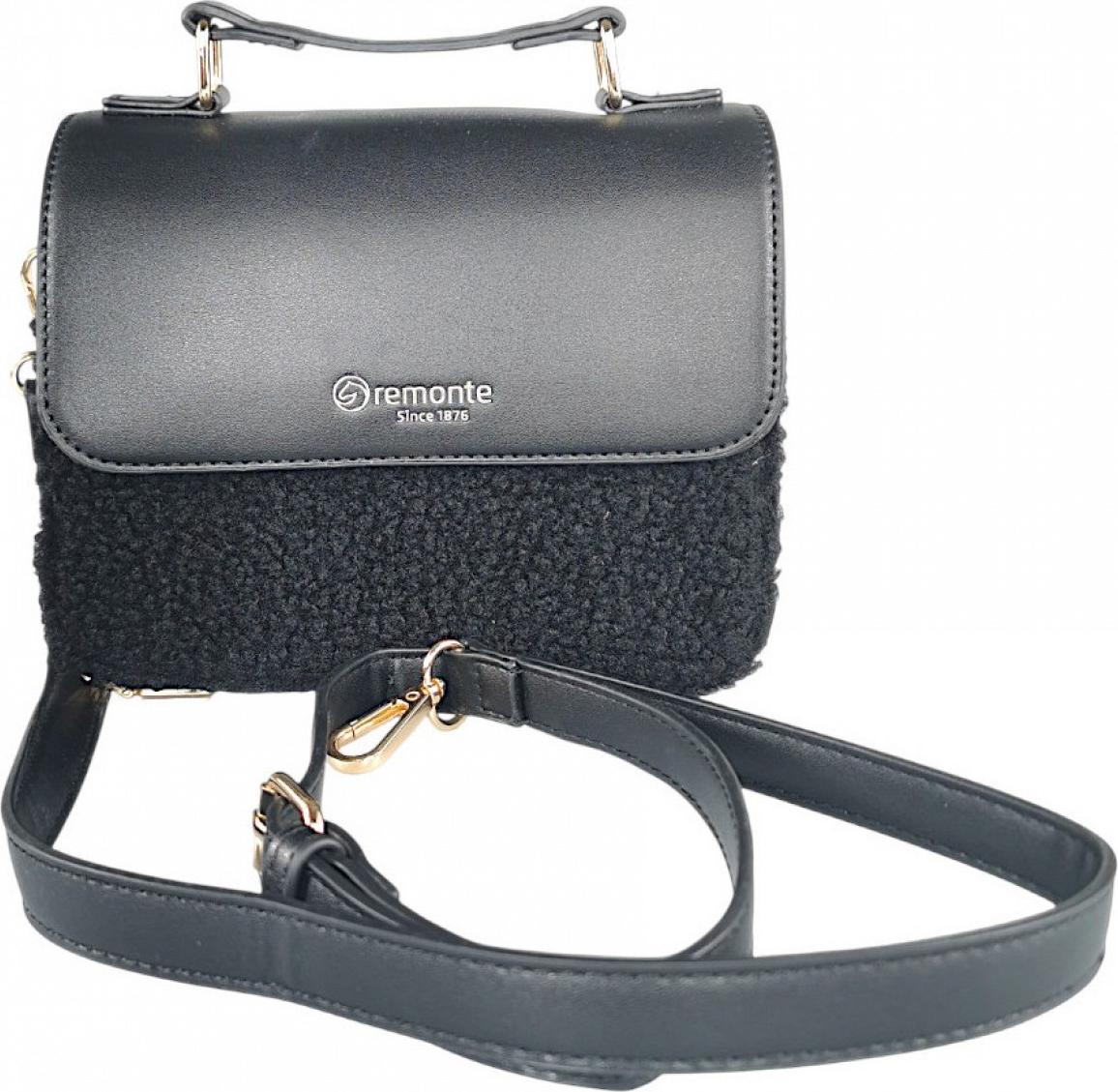Remonte Damen Tasche in Schwarz, Größe 1 237030-1