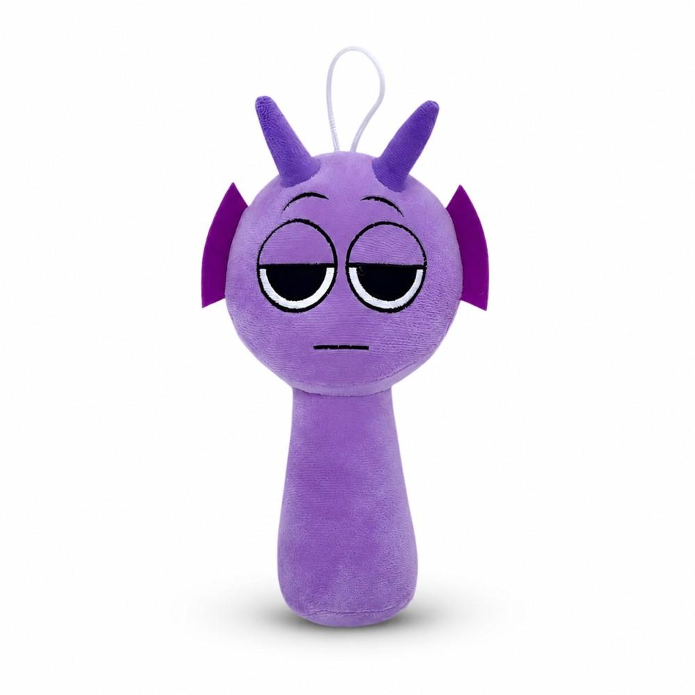 wiztex Sprunkii Kuscheltier - 20 cm Spunki Horror Spiel Plüschtier Lila Sprunke