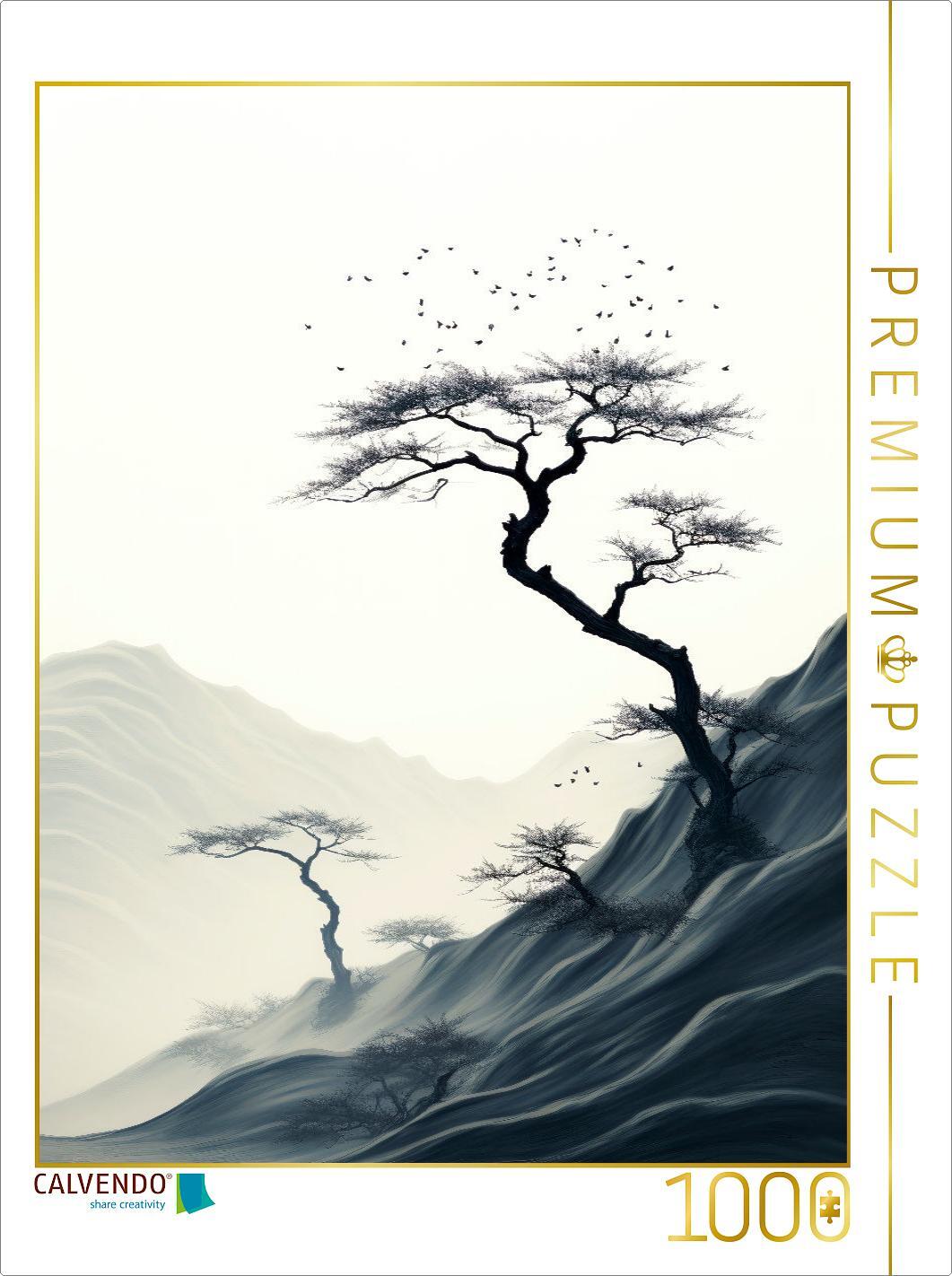 CALVENDO Puzzle Japan, malerische Anziehungskraft | 1000 Teile Lege-Größe 64x48cm Foto-Puzzle für glückliche Stunden