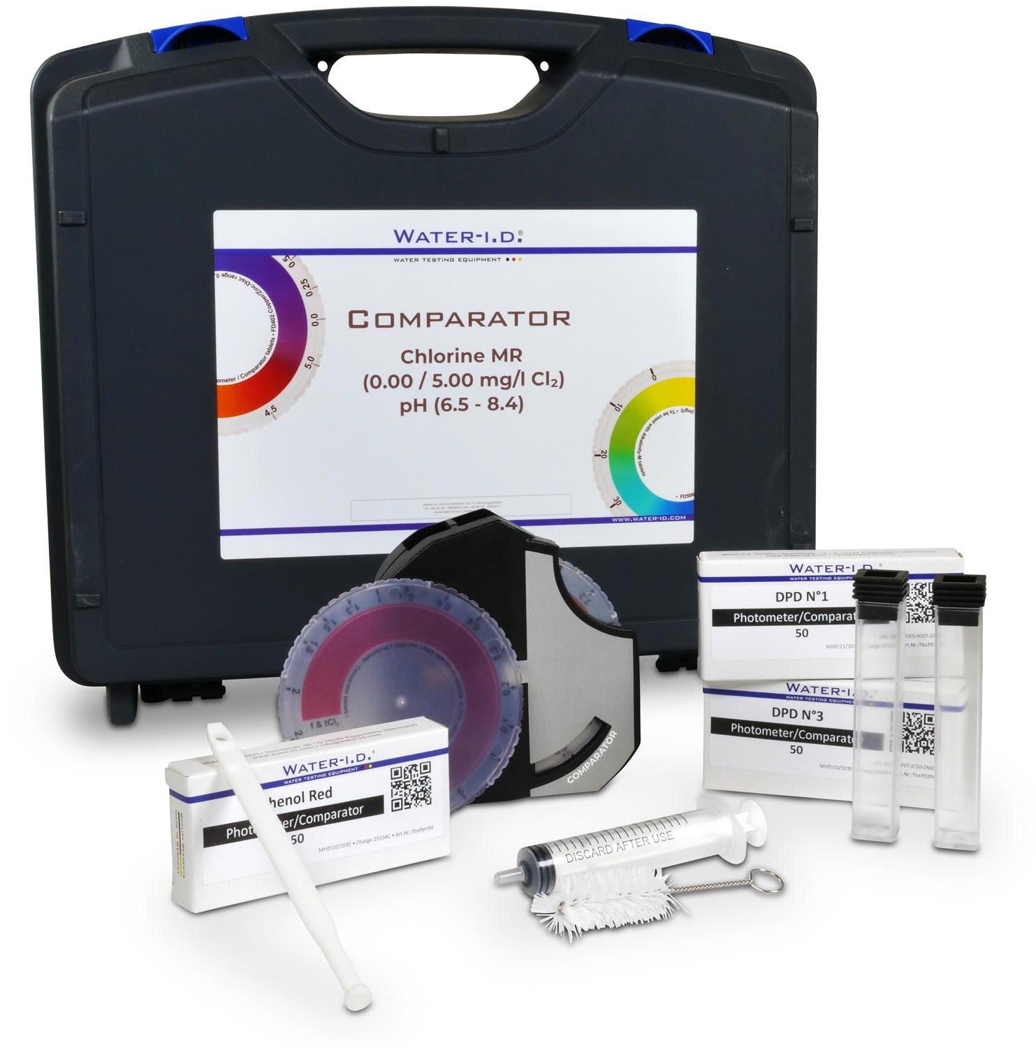 Water-id Water I.D. Comparator-Kit Chlor + pH PCKFD150
