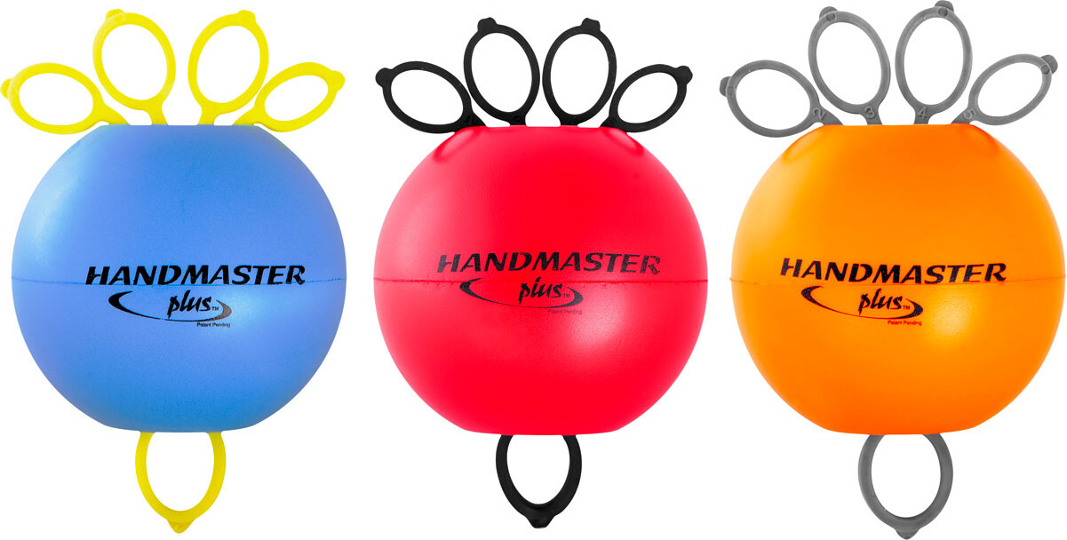Sport-Tec Handmaster Plus Handtrainer-Set Fingertrainer Unterarmtrainer, 3 Stärken 21108