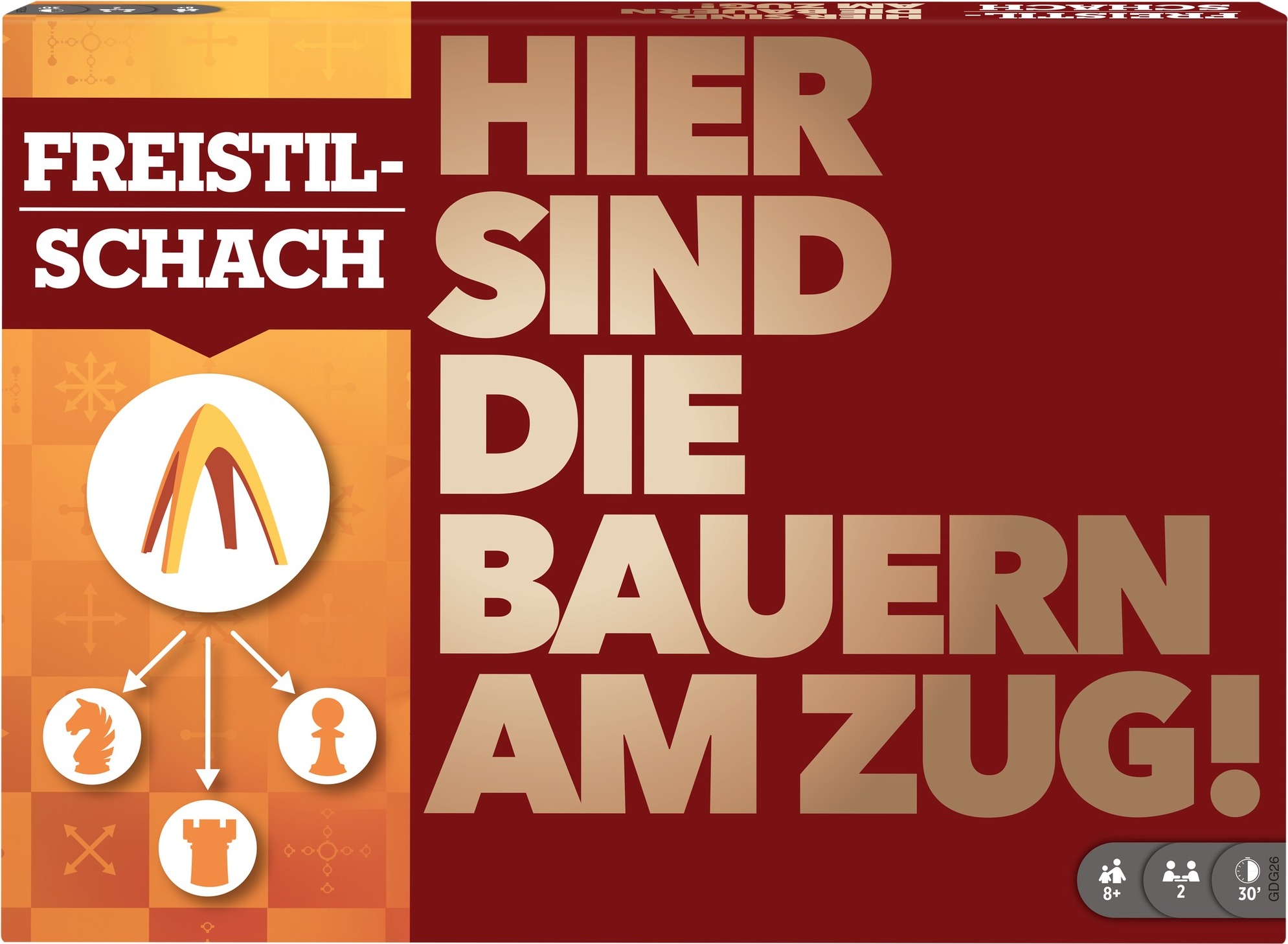 Mattel Games Freestyle-Schach Strategiespiel GDG26