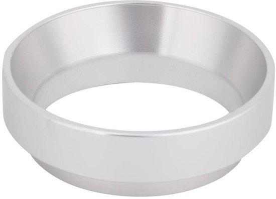 OEM 58 mm Aluminium Kaffeezubringer, Kaffeezubringer mit Schüssel, Ersatzteil für Kaffeeautomaten, Kaffeezubringer für Handkaffee (Silber) 2026
